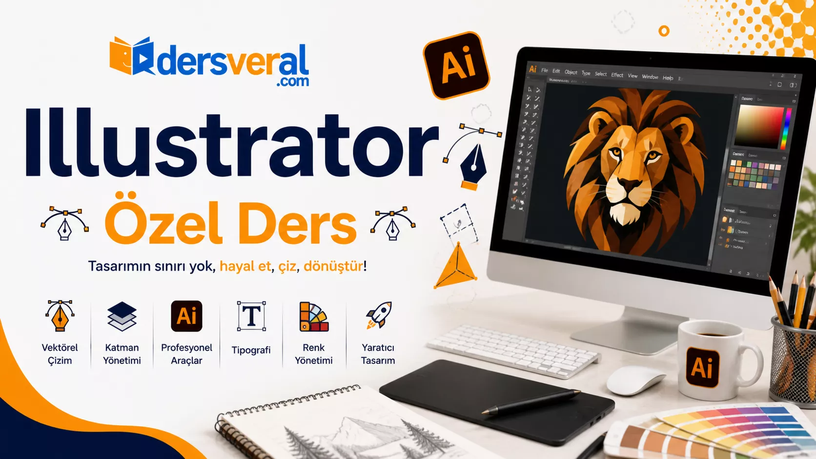 Illustrator resmi