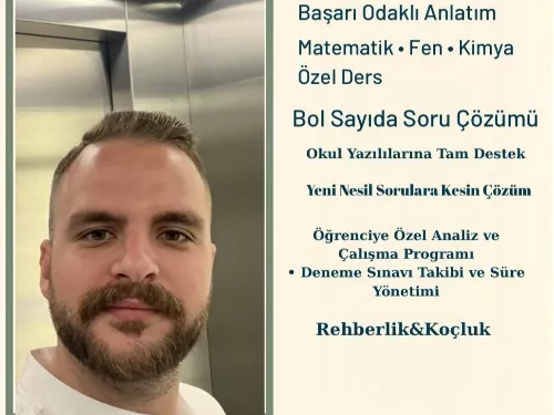 Erdoğan Metin S. - İstanbul Özel Ders Öğretmeni