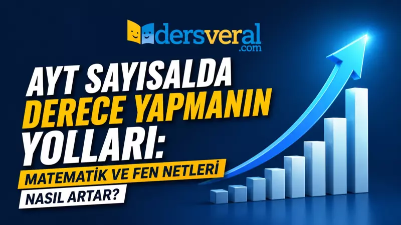 AYT Sayısalda Derece Yapmanın Yolları: Matematik ve Fen Netleri Nasıl Artar? yazısı kapak resmi