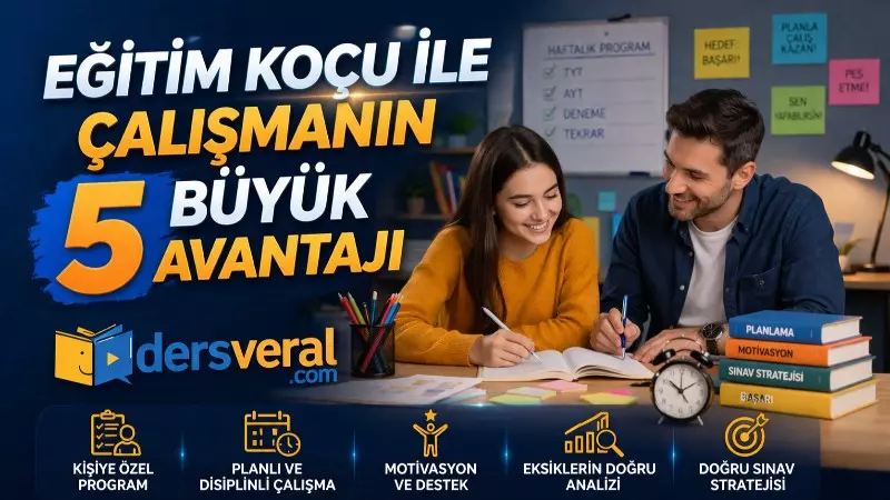 Eğitim Koçu ile Çalışmanın 5 Büyük Avantajı Video Resmi