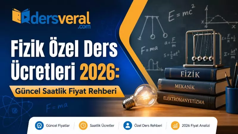 Fizik Özel Ders Ücretleri 2026: Güncel Saatlik Fiyat Rehberi Yazı Resmi