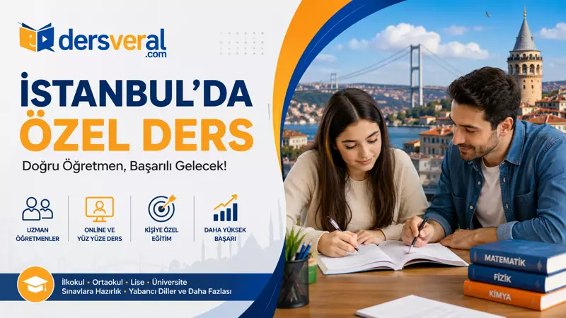 İstanbul’da Özel Ders Almanın Avantajları Yazı Resmi
