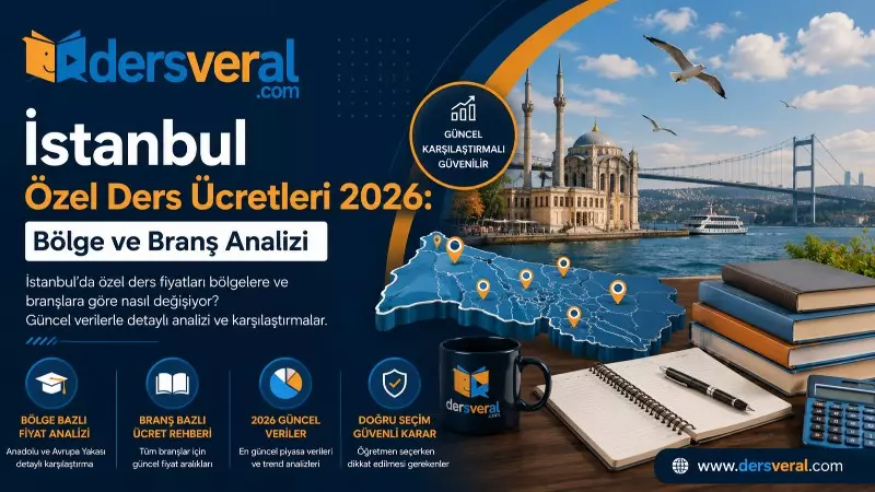 İstanbul Özel Ders Ücretleri 2026: Bölge ve Branş Analizi Yazı Resmi