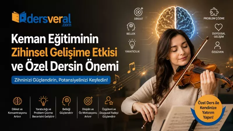 Keman Eğitiminin Zihinsel Gelişime Etkisi ve Özel Dersin Önemi Yazı Resmi