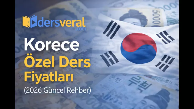 Korece Özel Ders Fiyatları 2026 Video Resmi