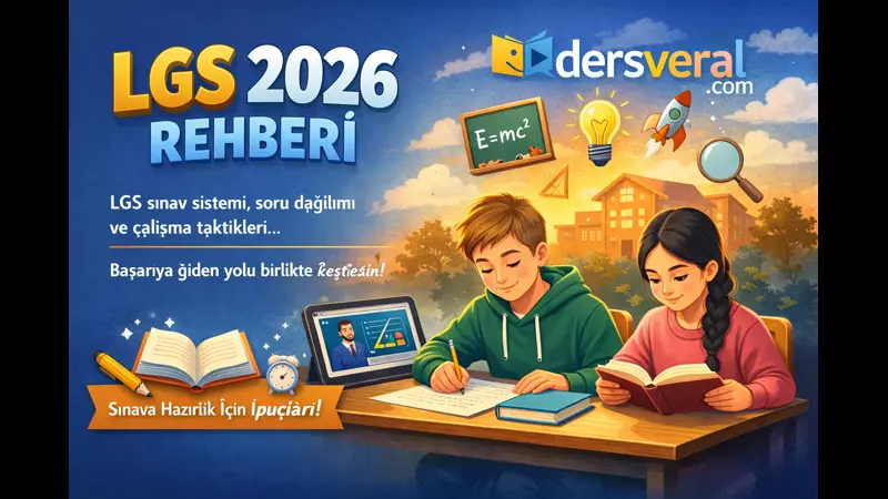 LGS 2026 -  LGS’ye Nasıl Hazırlanılır? Yazısı için Resim