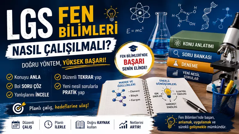 LGS Fen Bilimleri Nasıl Çalışılmalı?