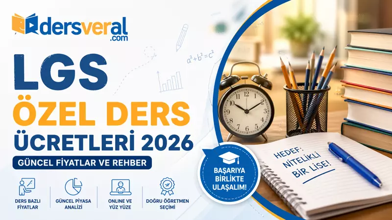 LGS Özel Ders Ücretleri 2026 Yazı Resmi