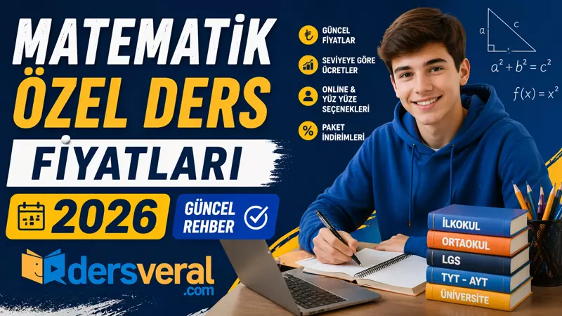 Matematik Özel Ders Fiyatları 2026 Yazı Resmi