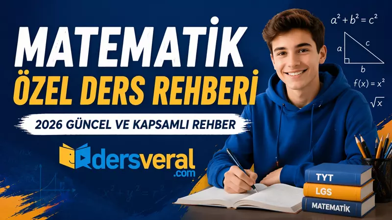 Matematik Özel Ders Rehberi (2026 Güncel ve Kapsamlı) Yazı Resmi