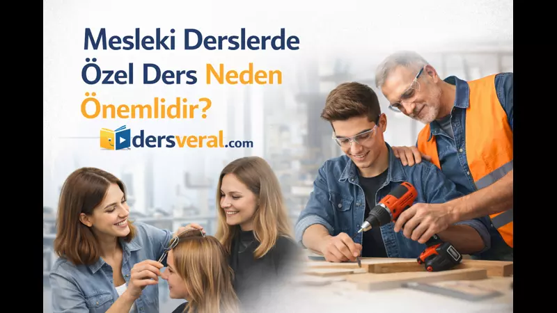 Mesleki Derslerde Özel Ders Neden Önemlidir? yazısı kapak resmi