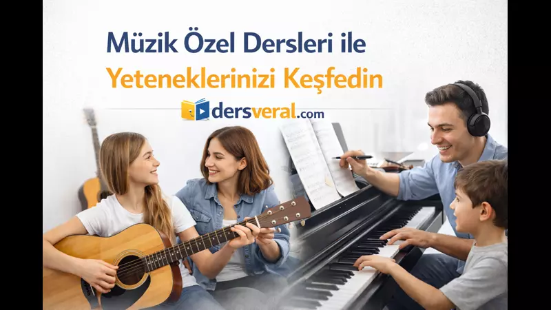 Müzik Özel Dersleri ile Yeteneklerinizi Keşfedin yazısı kapak resmi