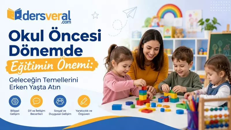 Okul Öncesi Dönemde Eğitimin Önemi: Geleceğin Temellerini Erken Yaşta Atın Yazı Resmi