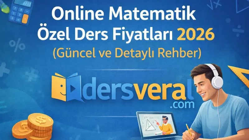 Online Matematik Özel Ders Fiyatları 2026 (Güncel ve Detaylı Rehber)