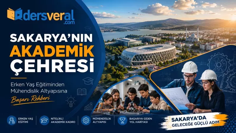 Sakarya’nın Akademik Çehresi ve Özel Ders: Erken Yaş Eğitiminden Mühendislik Altyapısına Yolculuk Yazı Resmi