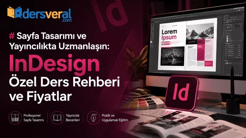 Sayfa Tasarımı ve Yayıncılıkta Uzmanlaşın: InDesign Özel Ders Rehberi ve Fiyatla Yazı Resmi
