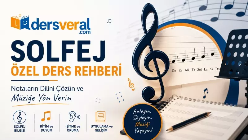 Solfej Özel Ders Rehberi: Notaların Dilini Çözün ve Müziğe Yön Verin Yazı Resmi