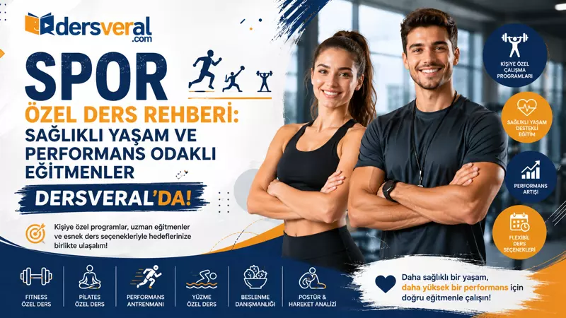 Spor Özel Ders Rehberi: Sağlıklı Yaşam ve Performans Odaklı Eğitmenler Dersveral Yazı Resmi