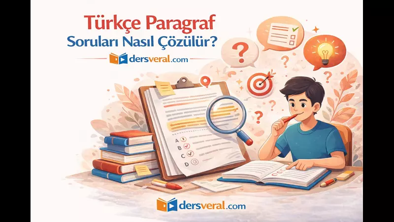 Türkçe Paragraf Soruları Nasıl Çözülür?  İpuçları ve Rehber Yazısı için Resim