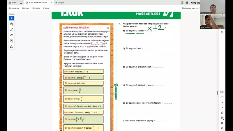 6.sınıf matematik ders videosu Video Resmi