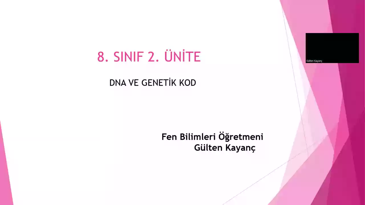 Fen Bilimleri Ders Videosu