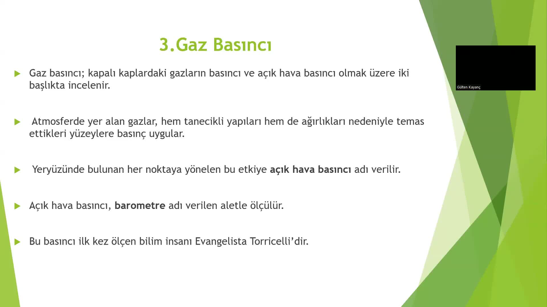 Fen Bilimleri Ders Videosu