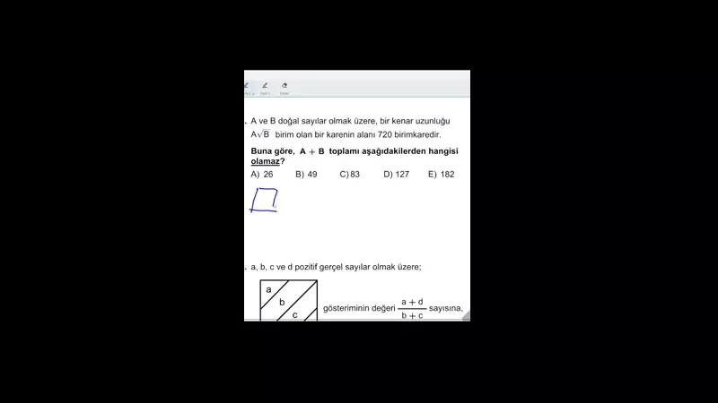 Matematik Ders Videosu - İrem K.