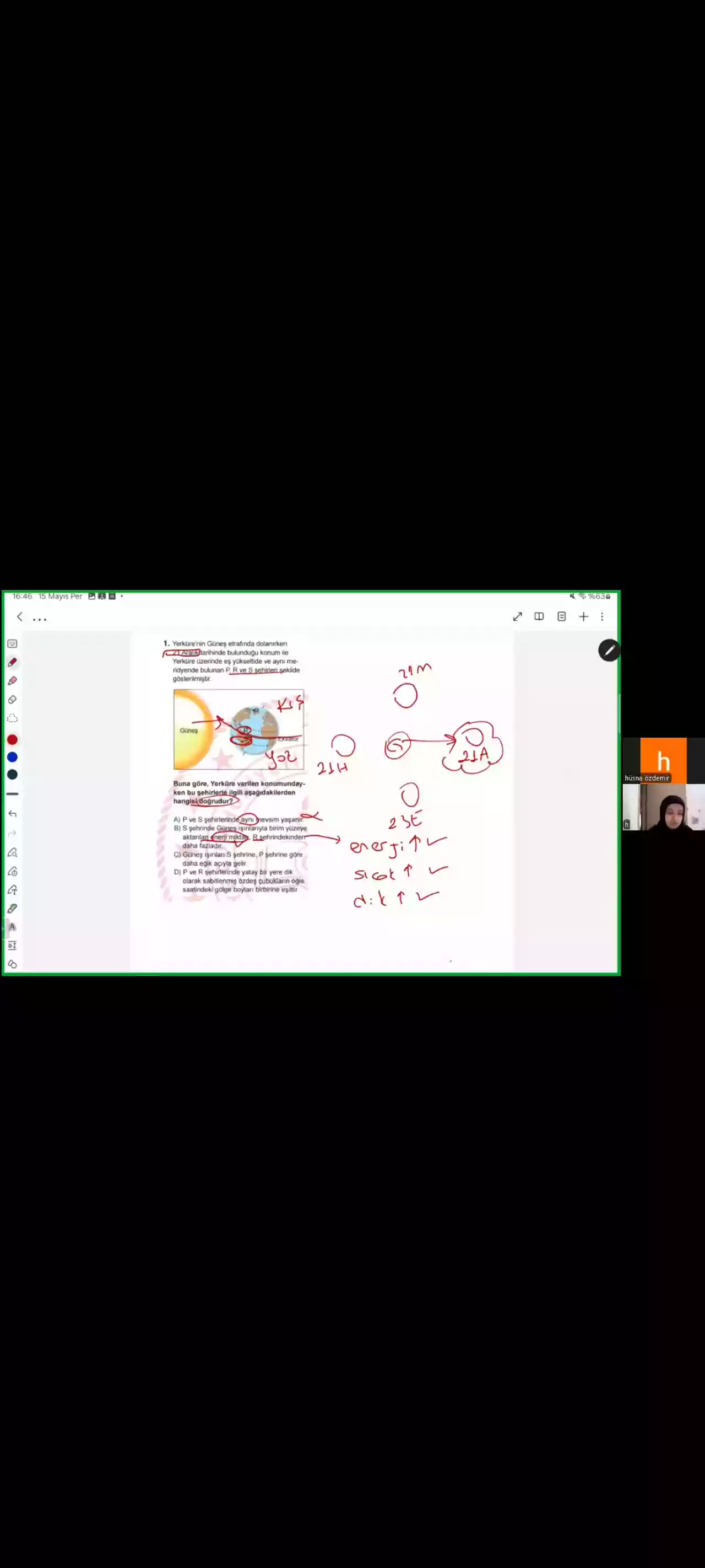 Fen ve Teknoloji Ders Videosu