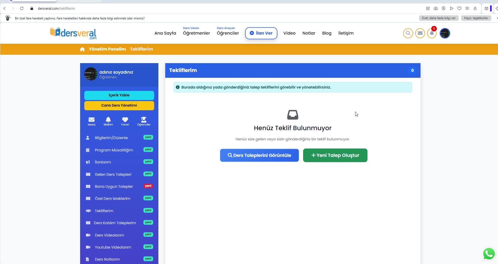 Dersveral.com | Nasıl Teklif Veririm? video resmi